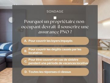 Pourquoi un propriétaire non-occupant devrait-il souscrire une assurance PNO ?

Réponse : L'assurance PNO est essentielle pour tout propriétaire...