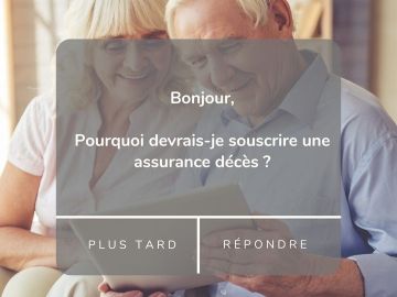L'assurance décès est une solution de prévoyance qui permet de garantir un capital à vos proches en cas de décès. 

Elle couvre principalement les frais...