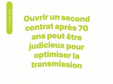 Passé 70 ans, faut-il arrêter d’alimenter son contrat d’assurance vie ? 🤔 Les versements avant 70 ans bénéficient d'une exonération de 152 500 € par...