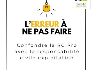 Erreur : Confondre la responsabilité civile professionnelle (RC Pro) avec la responsabilité civile exploitation.

🔍 La responsabilité civile professionnelle...